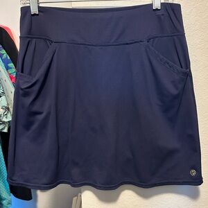 Lilly Pulitzer Luxletic Skort Navy Blue